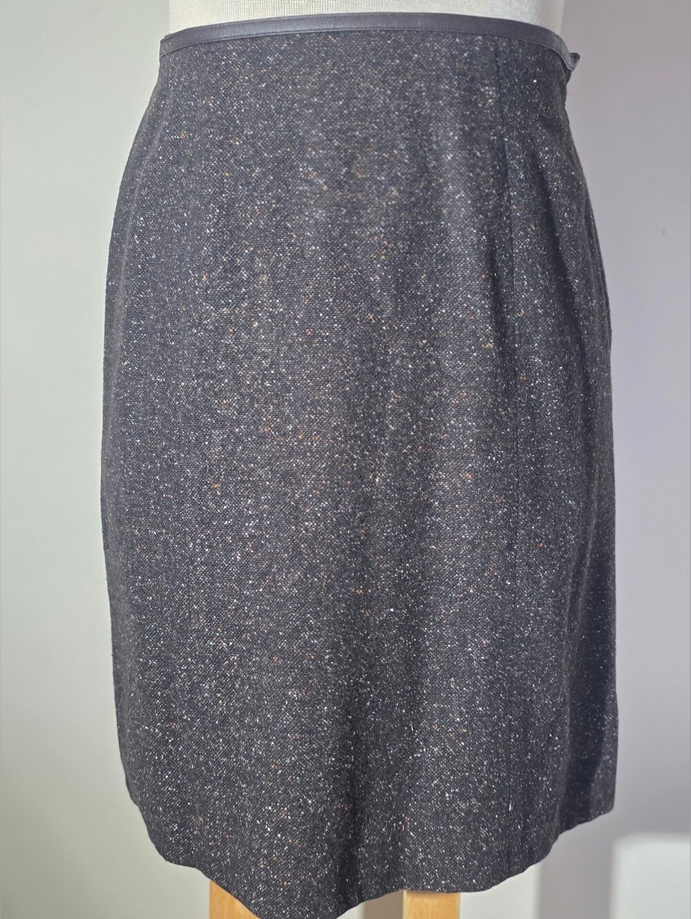 Apostrophe Chocolate Speckled Pencil Skirt (Size 16)